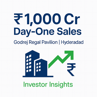 Godrej Regal Pavilion Sells ₹1,000 Cr at Launch – Impact on Godrej Properties, Cement, Paint & Ancillary Stock
